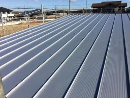 瓦棒葺　ガルバリウム鋼板